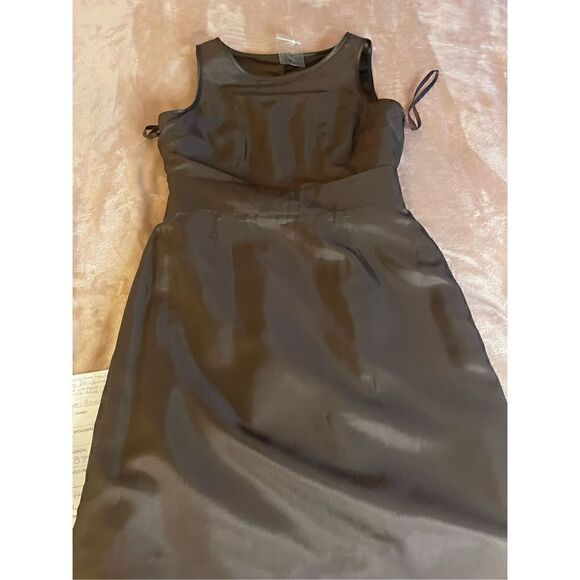 New BCBG Brown & Beige Sheath Dress Size S - Picture 13 of 13